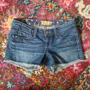 PAIGE denim Silver Lake shorts